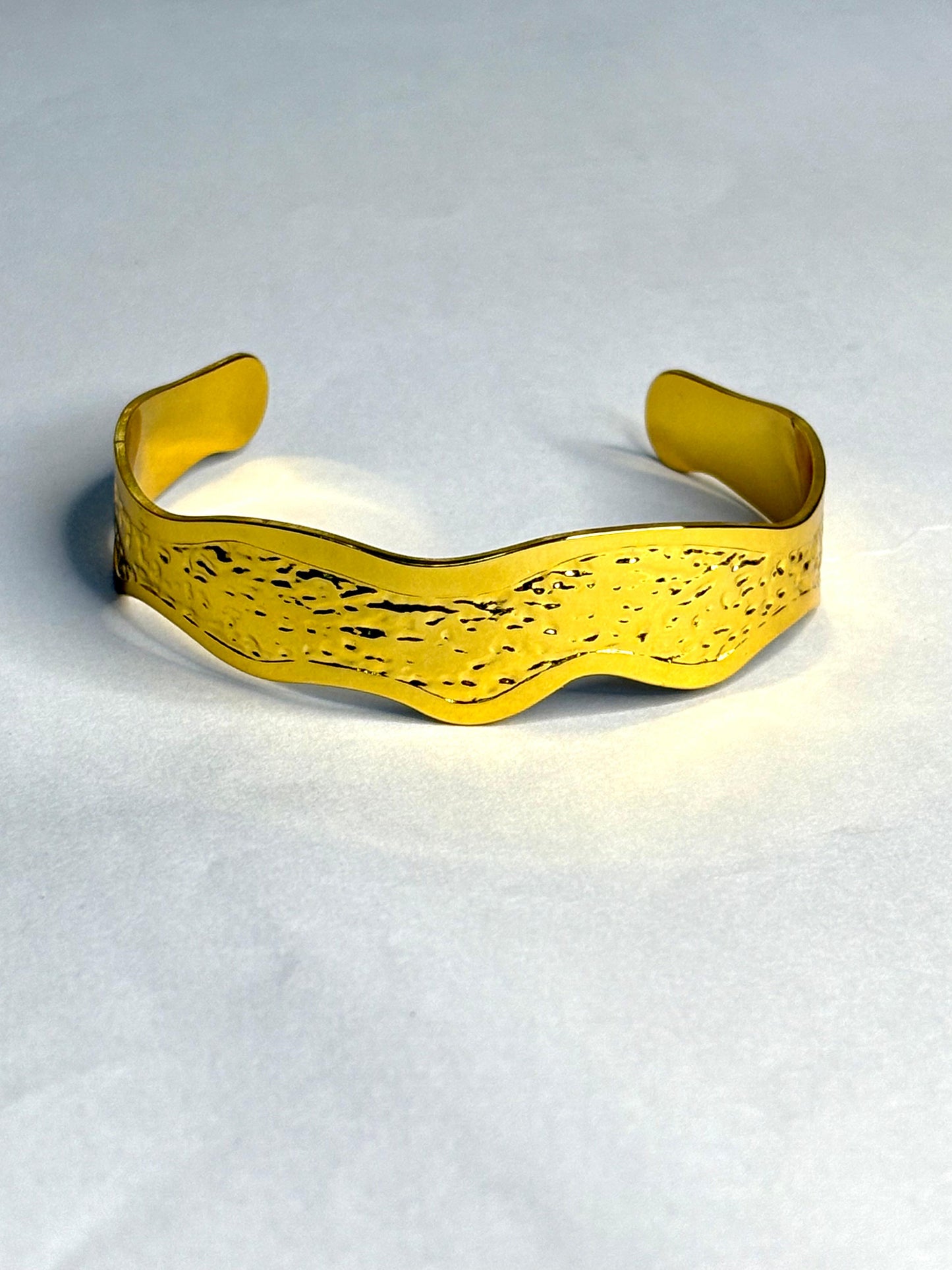 Elegant Bracelet & Bangle | Cuff Bangle |Statement Anti-Tarnish Bangle | Korean Jewellery