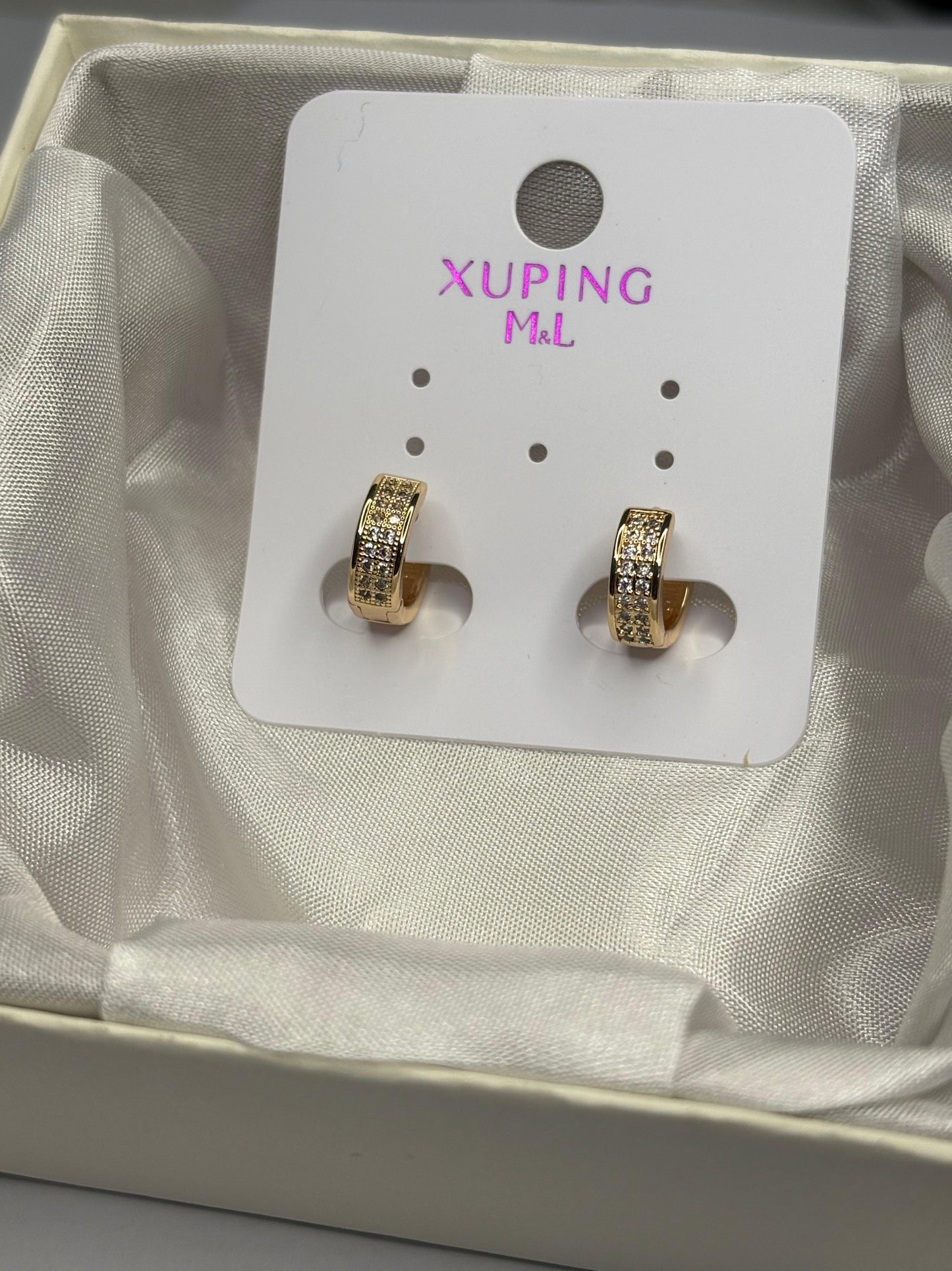 ZIOR - Korean Fashion Anti-Tarnish Gold Plated Small Hoop Earrings for Women