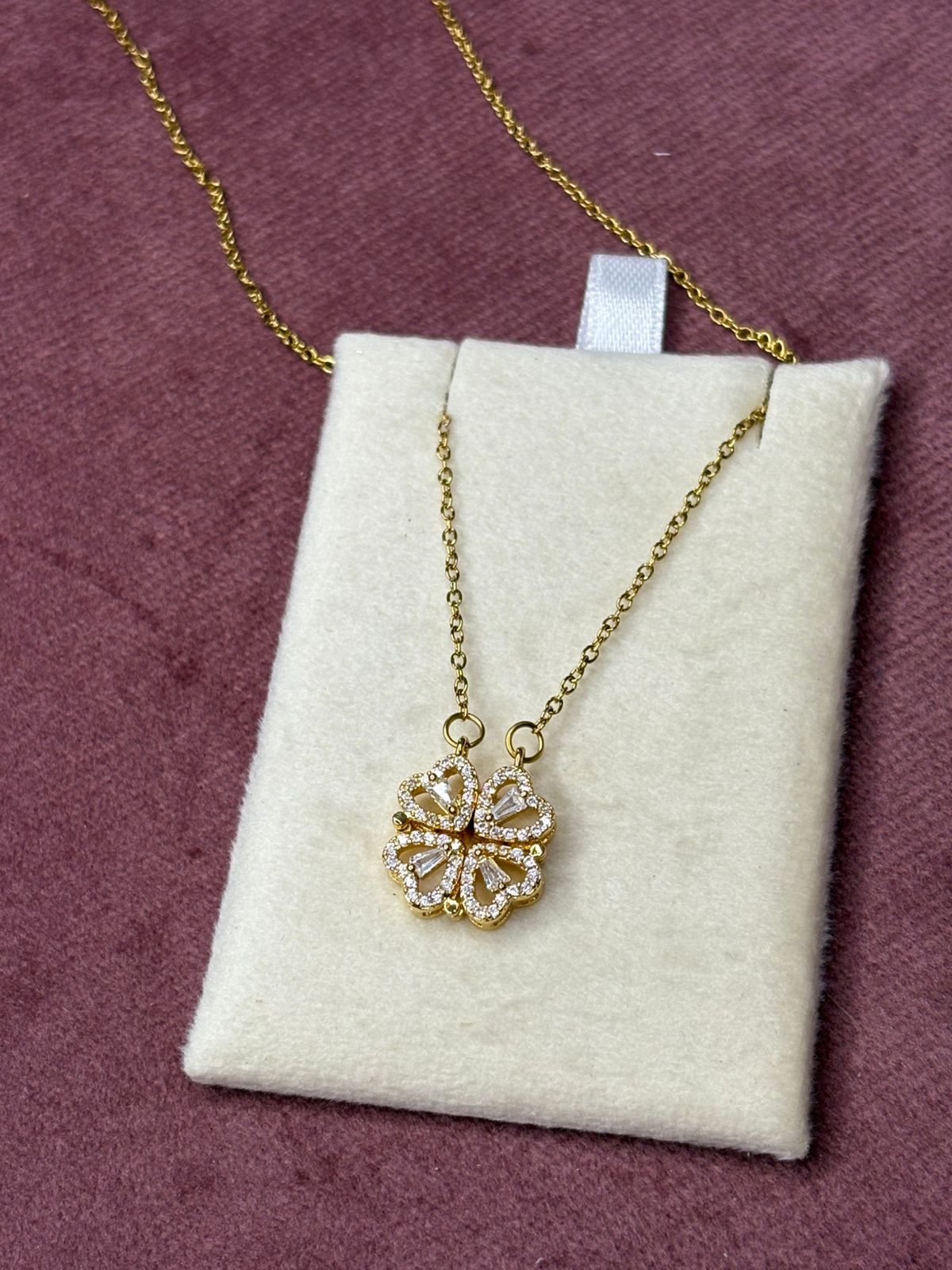 Chic 2-in-1 Floral Necklace Chain