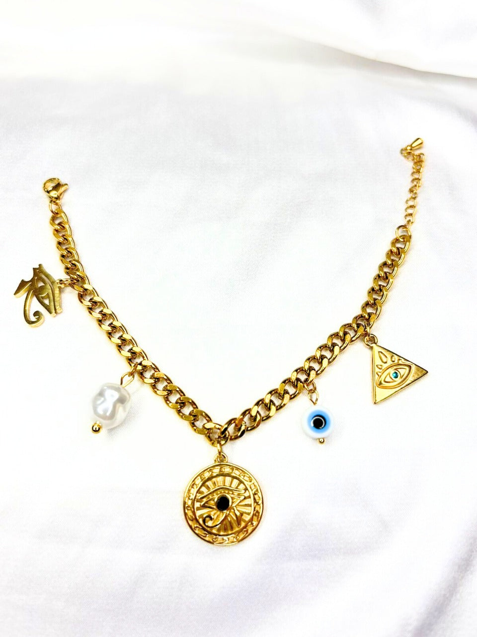 Mystic Evil Eye Charm Bracelet