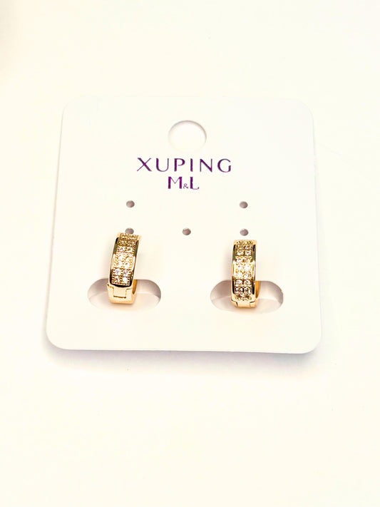 ZIOR - Korean Fashion Anti-Tarnish Gold Plated Small Hoop Earrings for Women