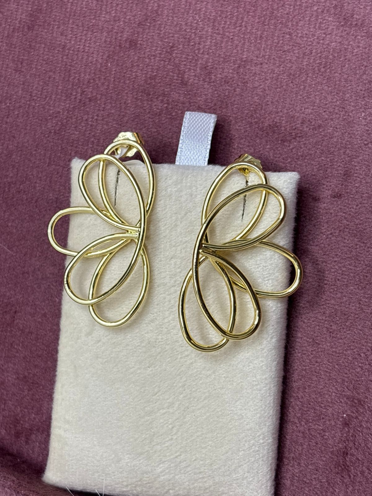 Wired-Flower Earrings