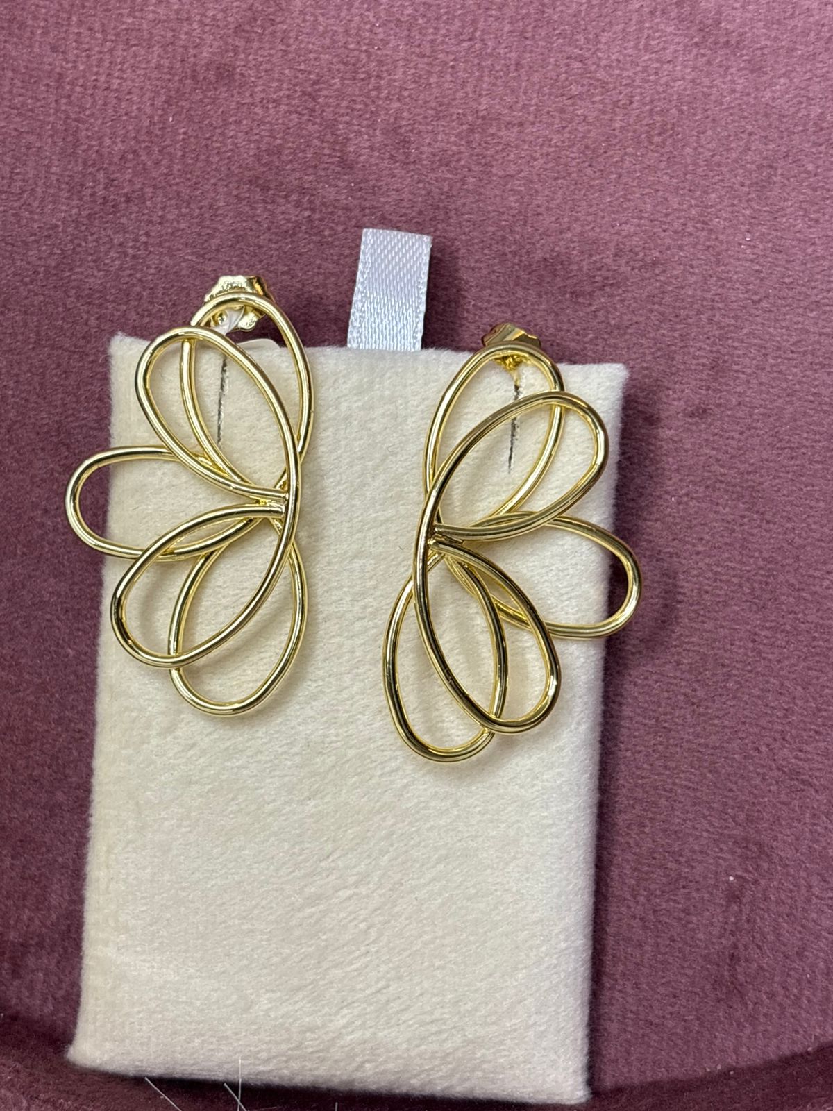 Wired-Flower Earrings