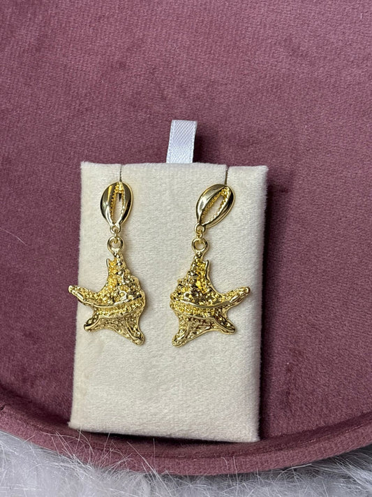 Sea-Star Drop Earrings