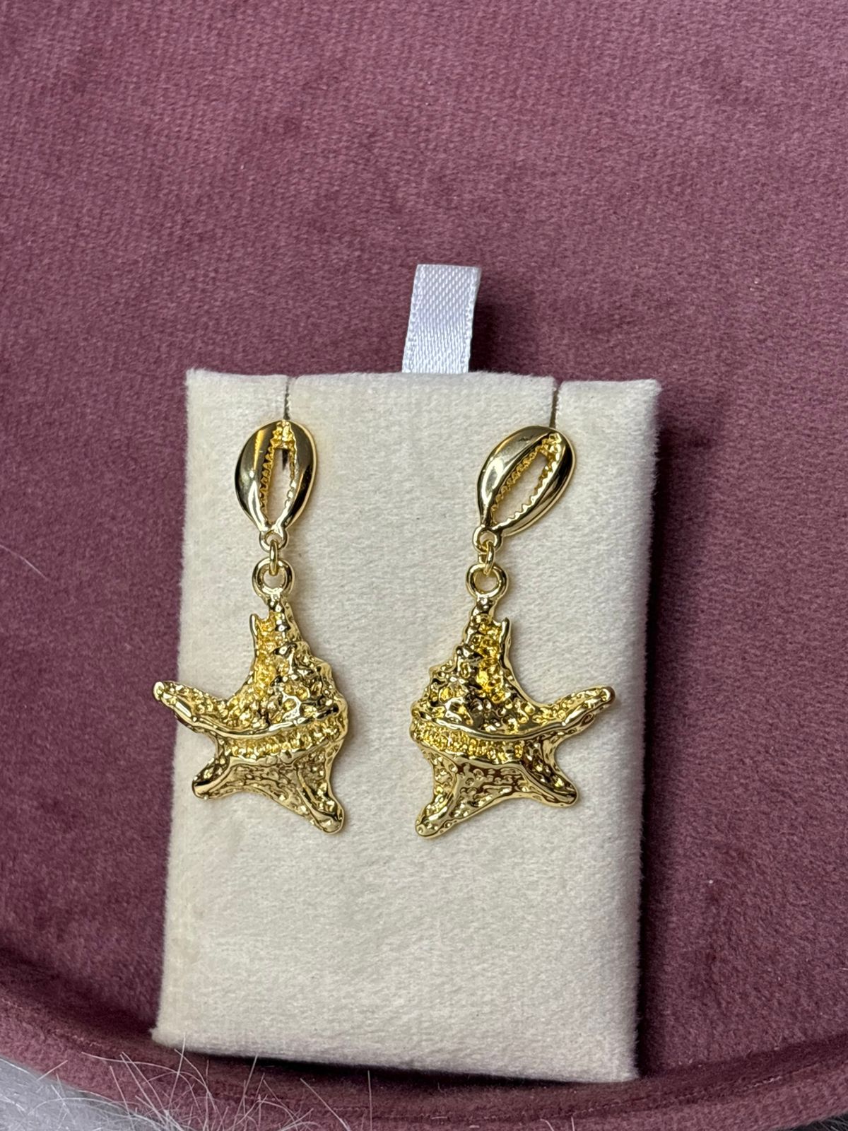 Sea-Star Drop Earrings