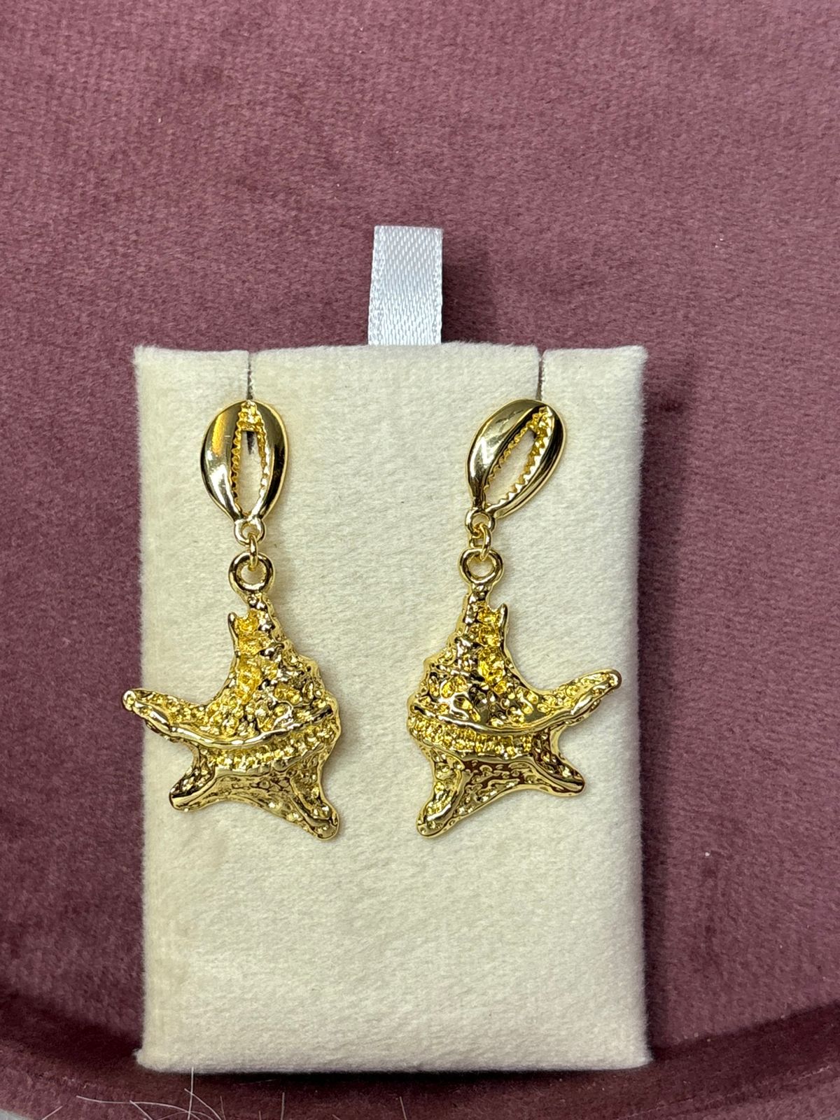Sea-Star Drop Earrings