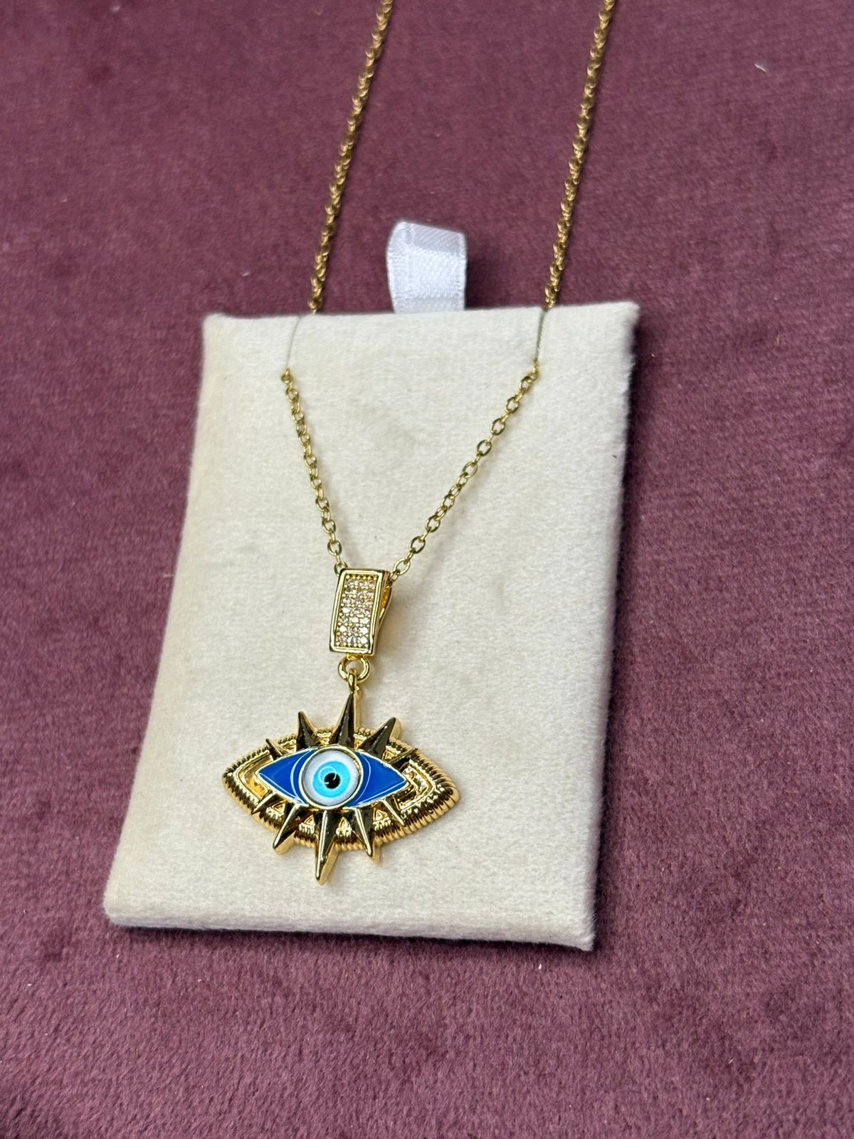 Evil-Eye Blue Necklace Chain