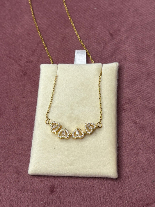 Chic 2-in-1  Floral Necklace Chain