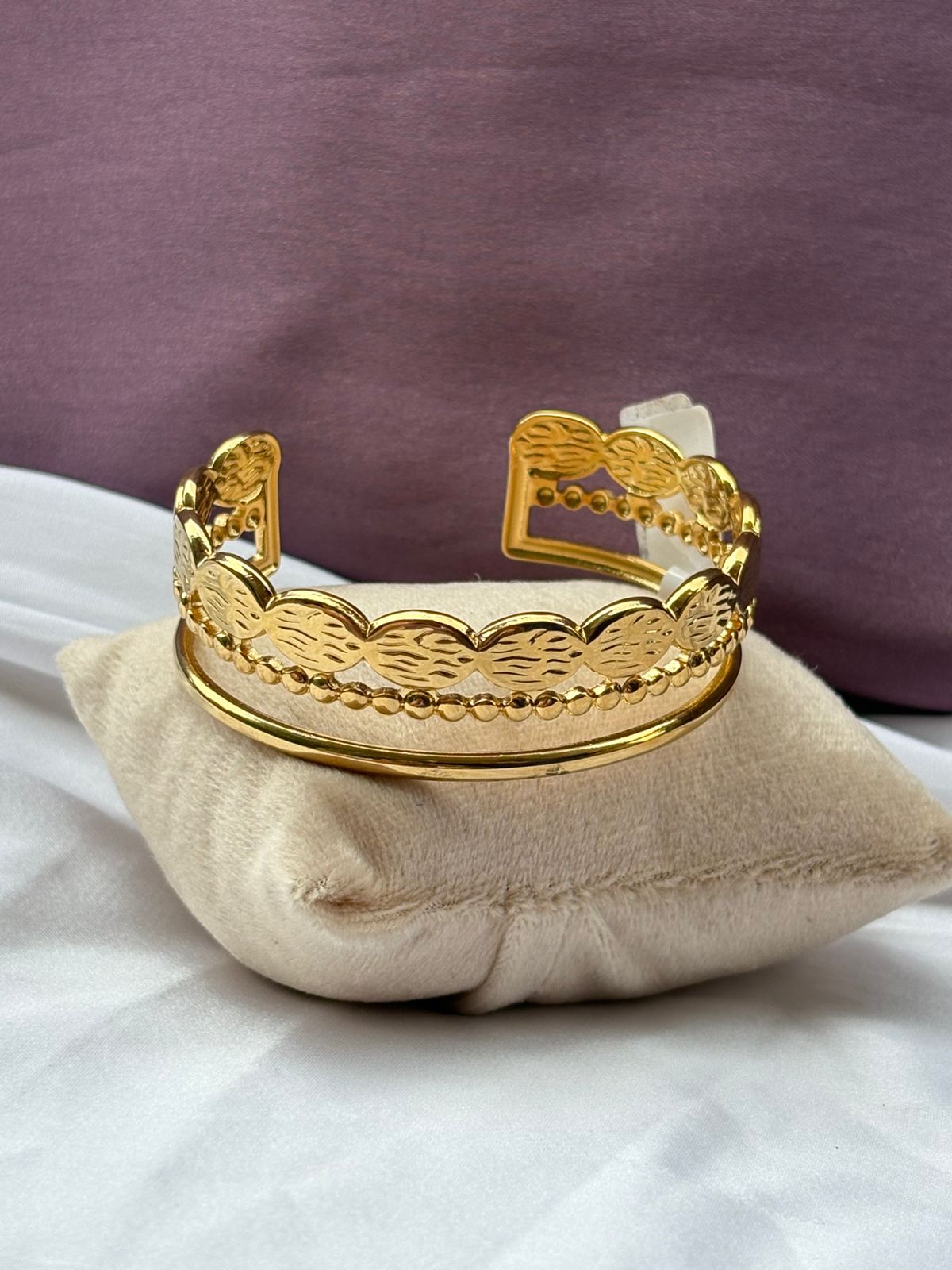 Classic Gold Stack look Bracelet