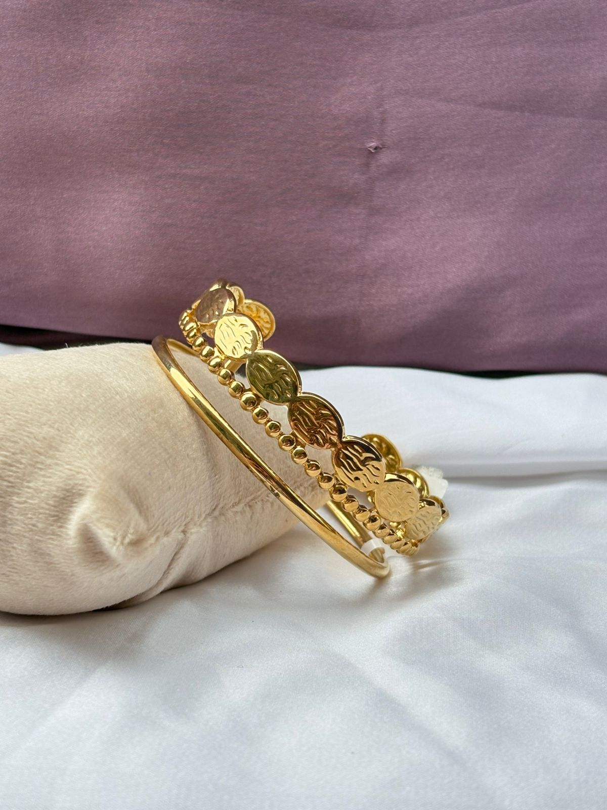 Classic Gold Stack look Bracelet