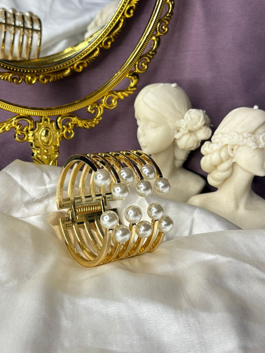 Pearl-Cuff Bracelet Bangle  Women