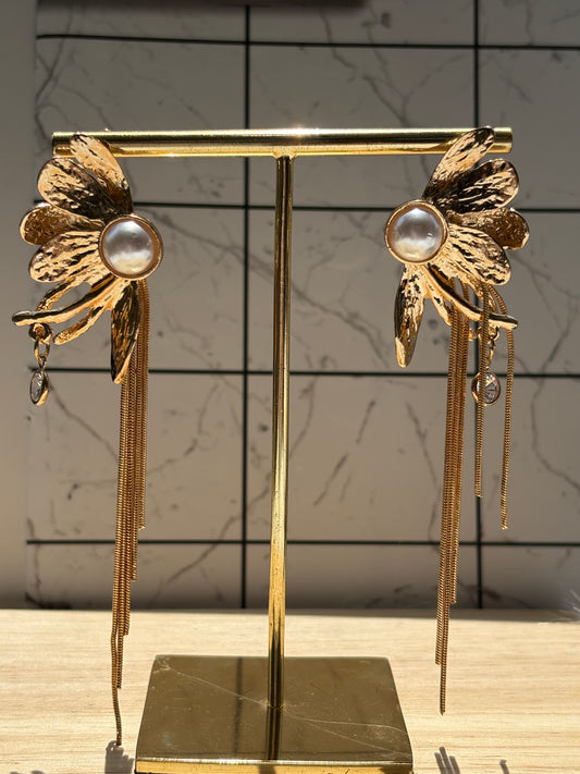 Golden- Bloom Tassel Drops