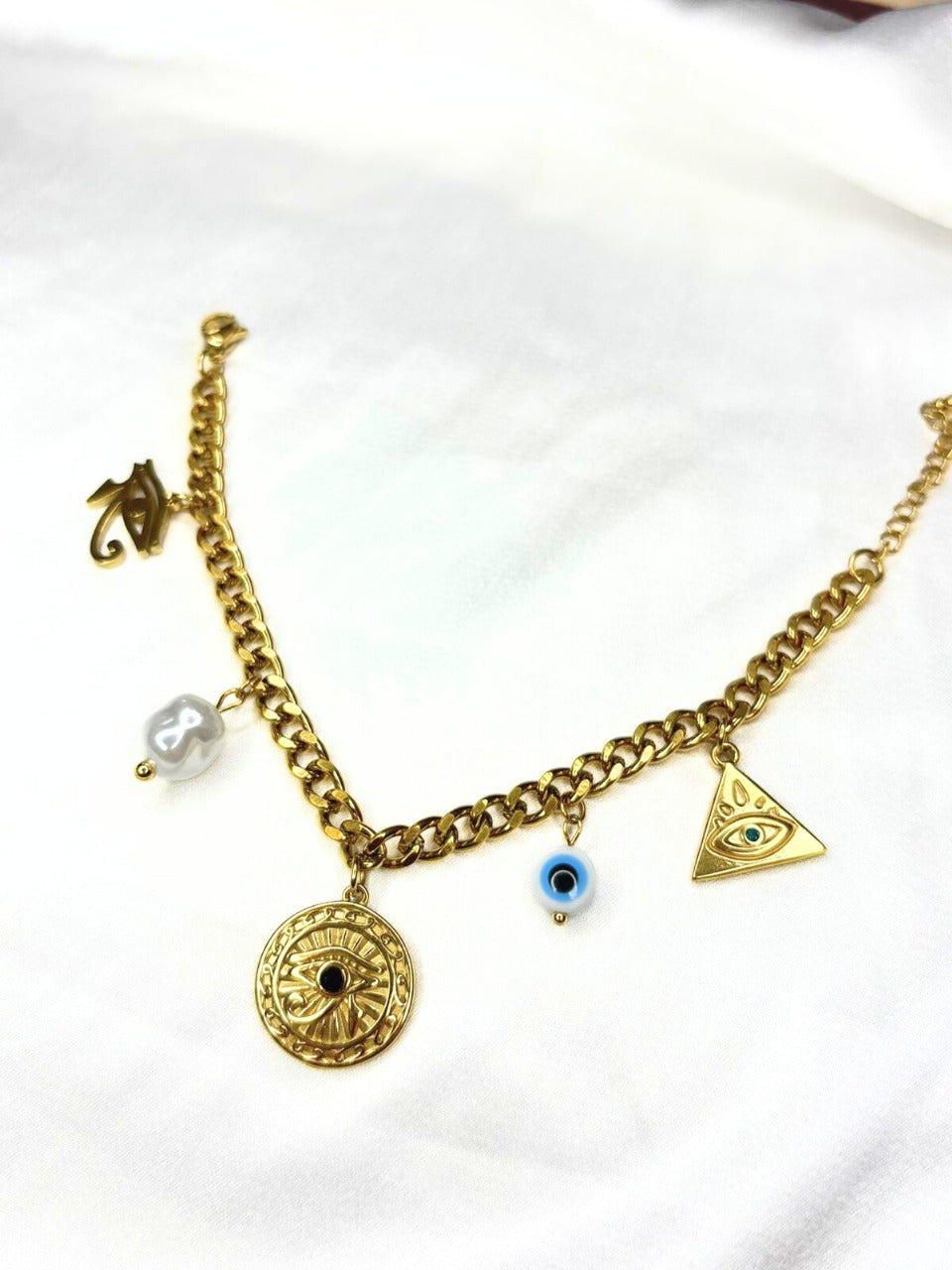 Mystic Evil Eye Charm Bracelet