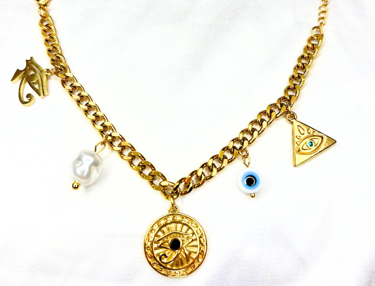 Mystic Evil Eye Charm Bracelet